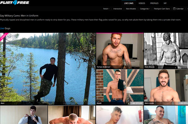 Top premium sex site to watch live hot gay models in uniform