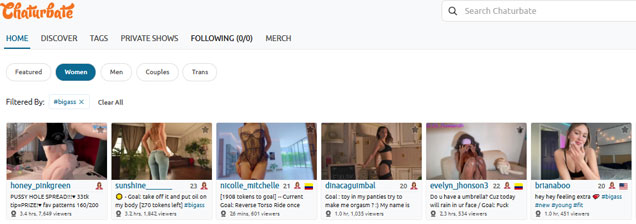 My favorite pay adult website to watch ebony chicks with huge booties fucking hard