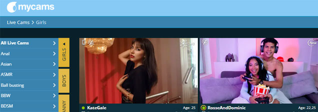 My favorite pay porn site when I want to watch hot chicks live shows