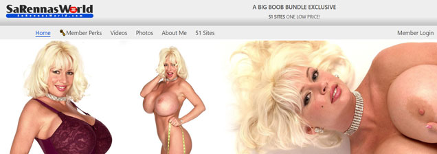 Nice premium sex website showing the porn videos of a blonde chick